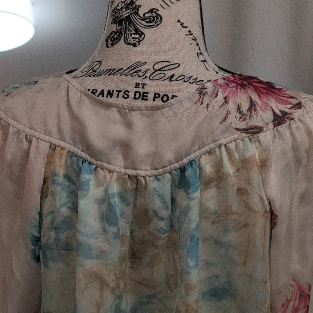 Anthropologie Enchanted Peasant Top. - Picture 10 of 14